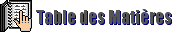 Titre Table des matières